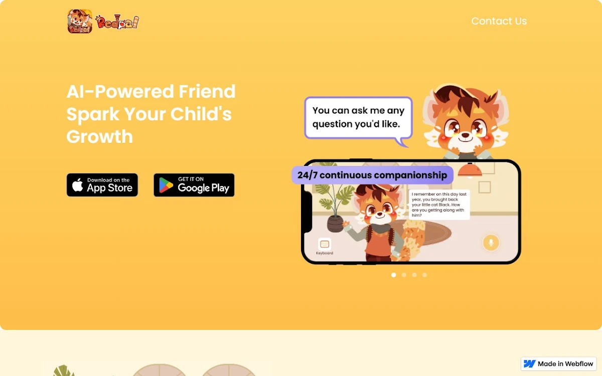 Captura de RedPal: AI Learning Buddy