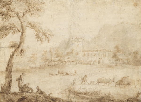 The House of Marco Ricci in the Bellunese 1726