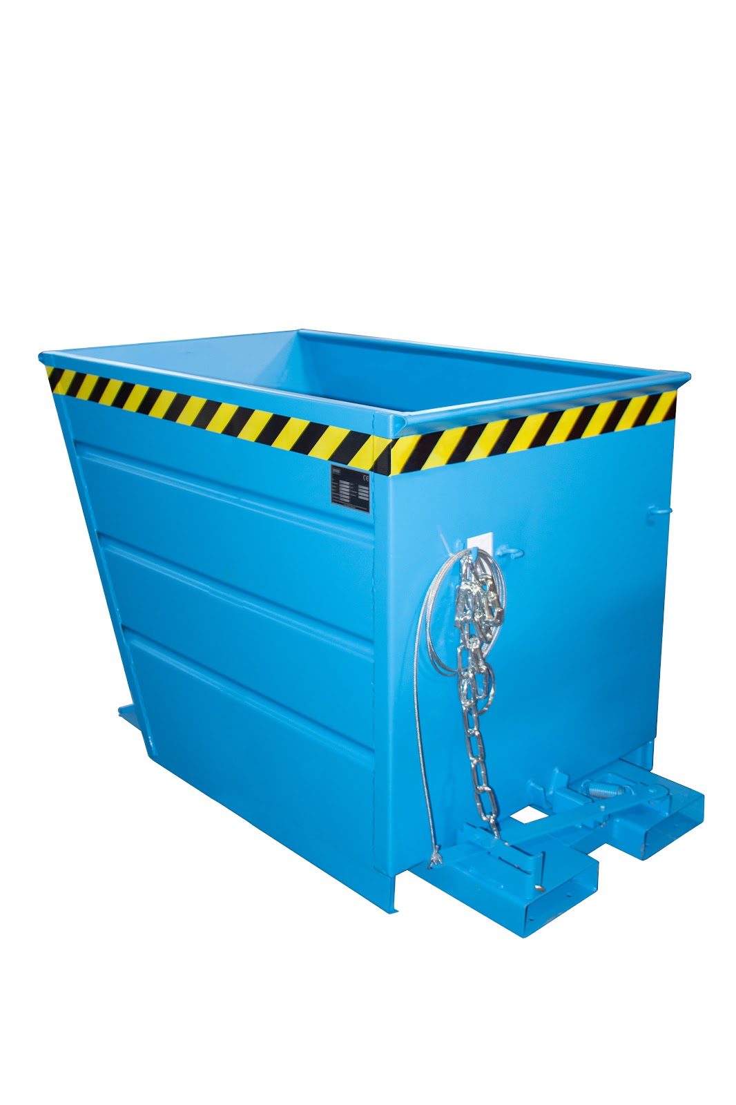 Kiepcontainer VG 700, gelakt, Lichtblauw
