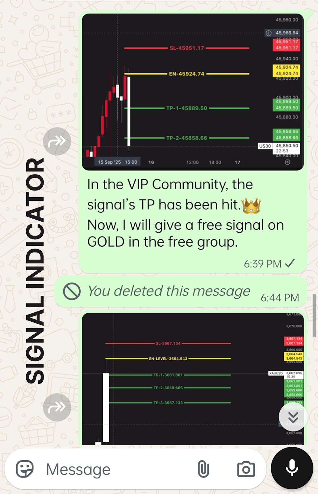 Community trading win