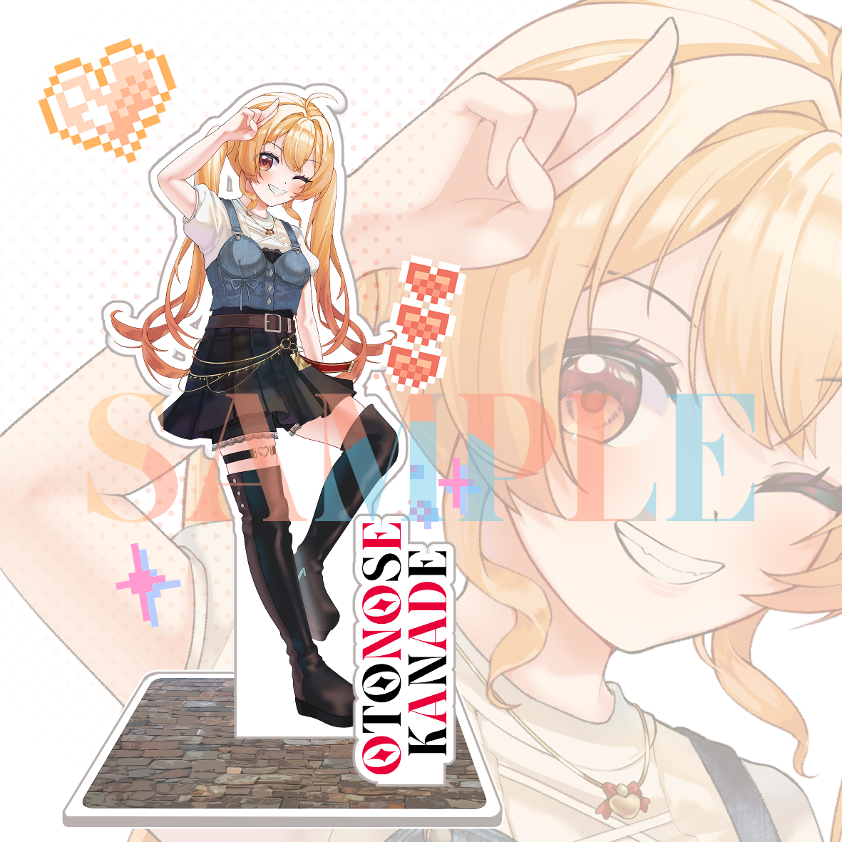 Otonose Kanade Idol Outfit Acrylic Standee By Hiudarat