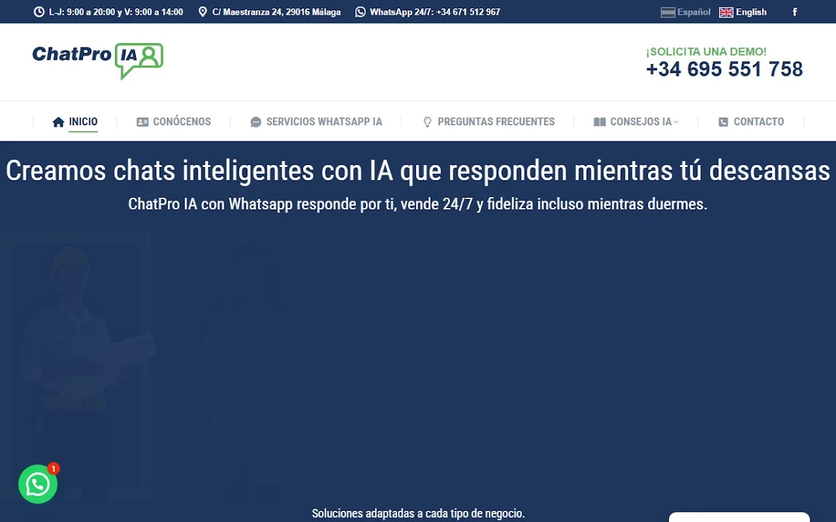 Captura de Chatcareer