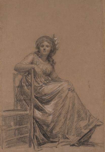 Portrait of a Seated Woman 18th 19th century