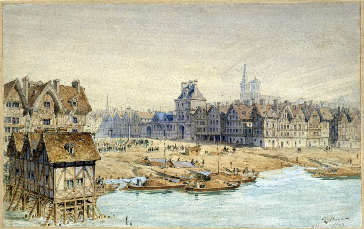 Une pendaison sur la place de Grève et lHôtel de Ville en 1583 1915 1945
