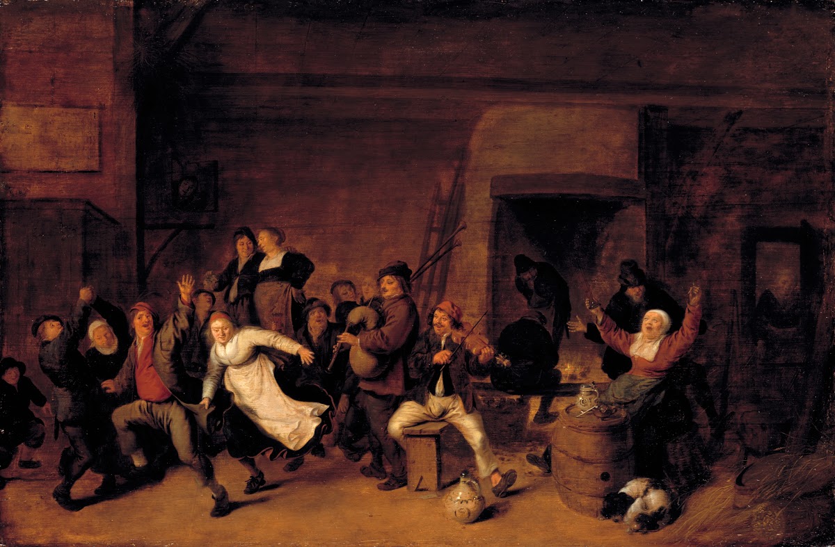 Festive Scene ca 1650