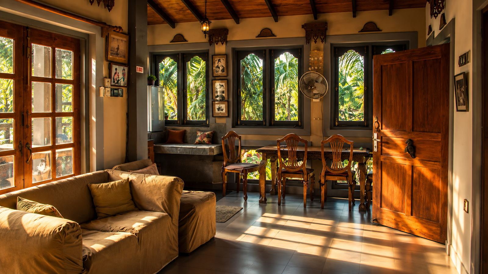 Upper Level Panoramic Gathering Space