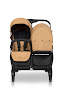 Stroller for twins Euro-Cart Doblo 2024 Camel