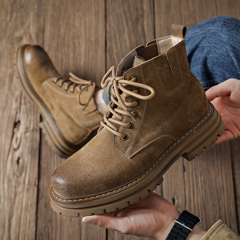 Men's Chelsea Boots, mid-height shaft, pigskin leather