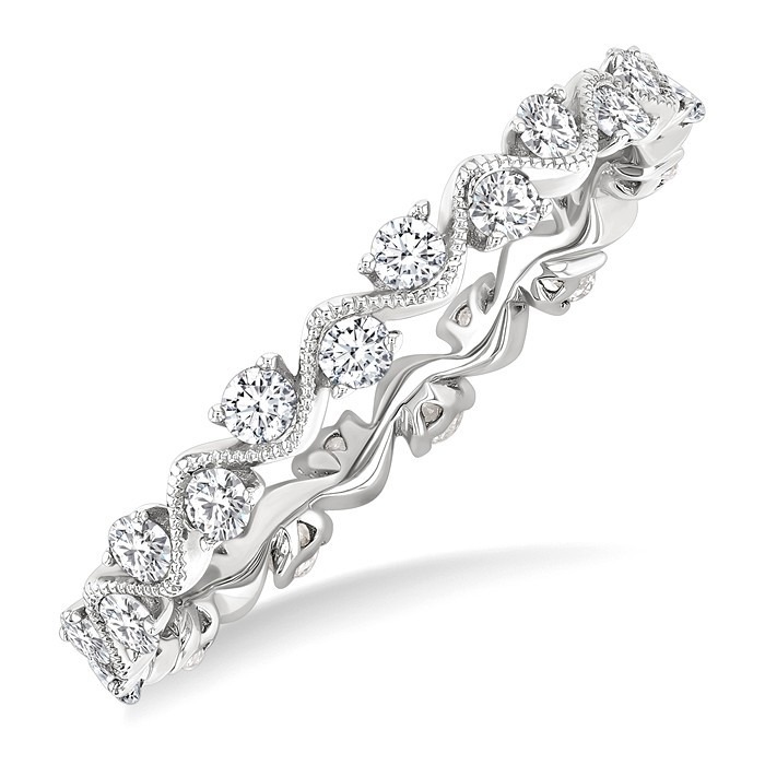 Eternity Diamond Wedding Band 31743DHFGWG