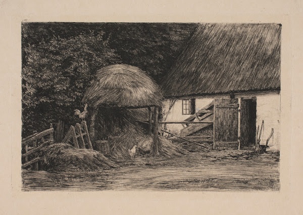 Ved Bondehuset 1884