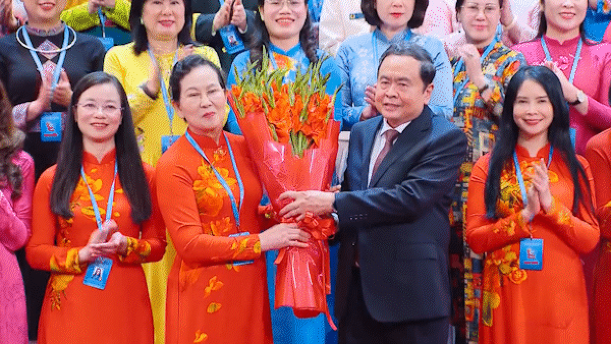 Đồng chí Lê Thị Thủy tái đắc cử Chủ tịch Hội LHPN Việt Nam khóa XIV - Báo Sài Gòn Giải Phóng