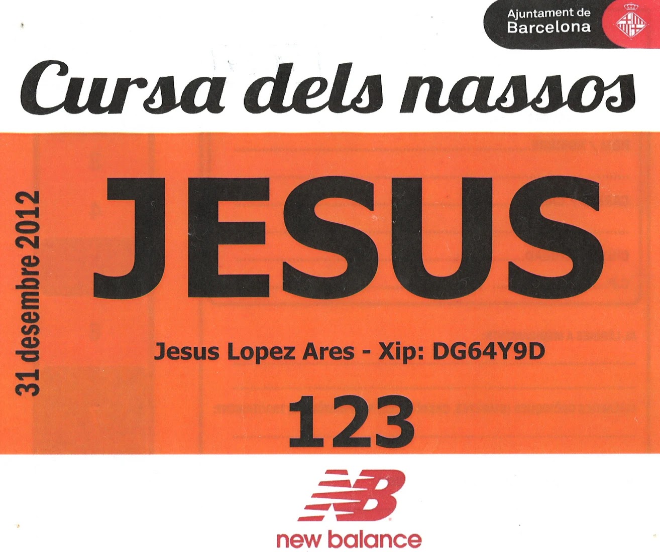 Dorsal de Cursa dels Nassos