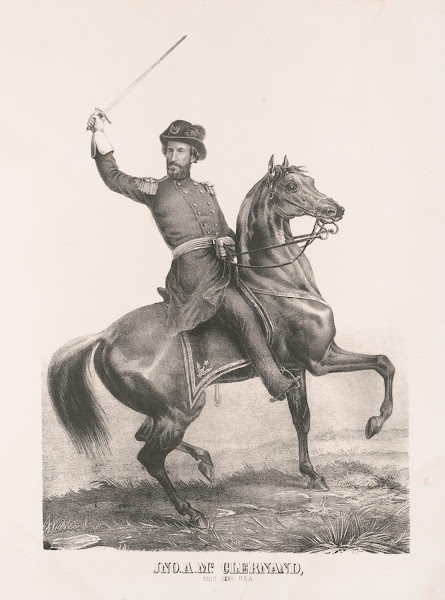 John Alexander McClernand Brigadier general USA 1862