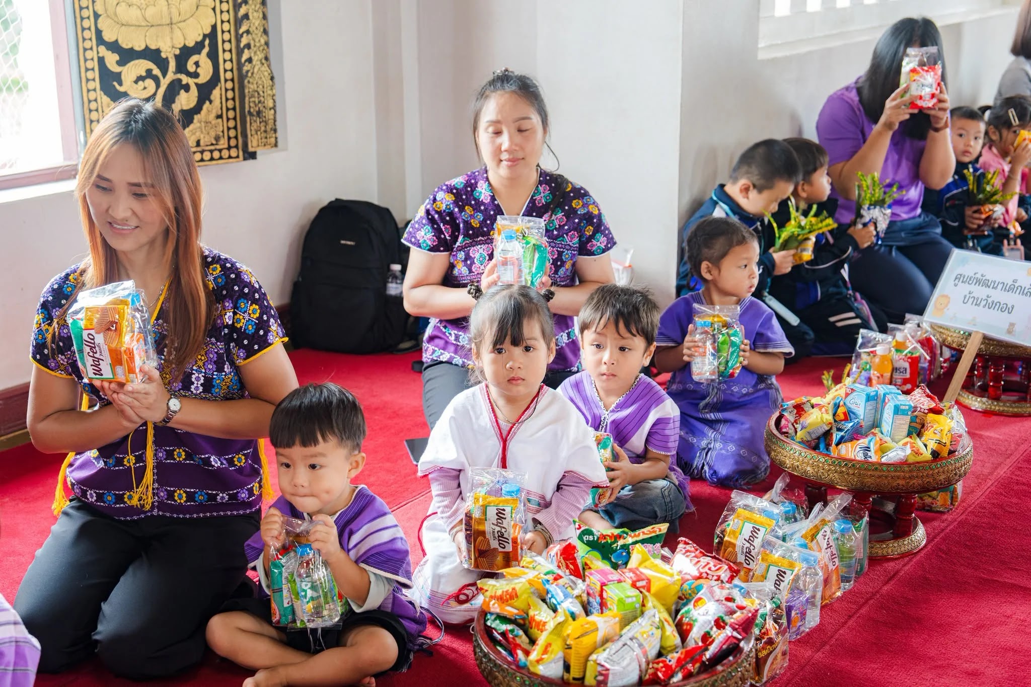 ภาพประกอบ โครงการกิจกรรมพัฒนาผู้เรียนสำหรับเด็กอายุ ๓-๕ ปี