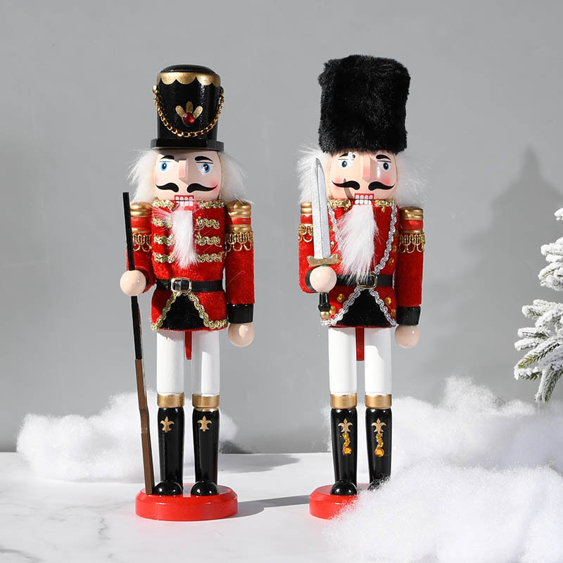 Nussknacker-Soldat aus Holz, 30 cm