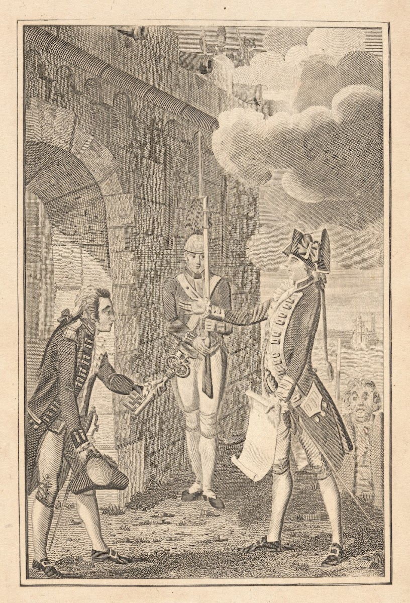 The surrender of Landrecies 1796