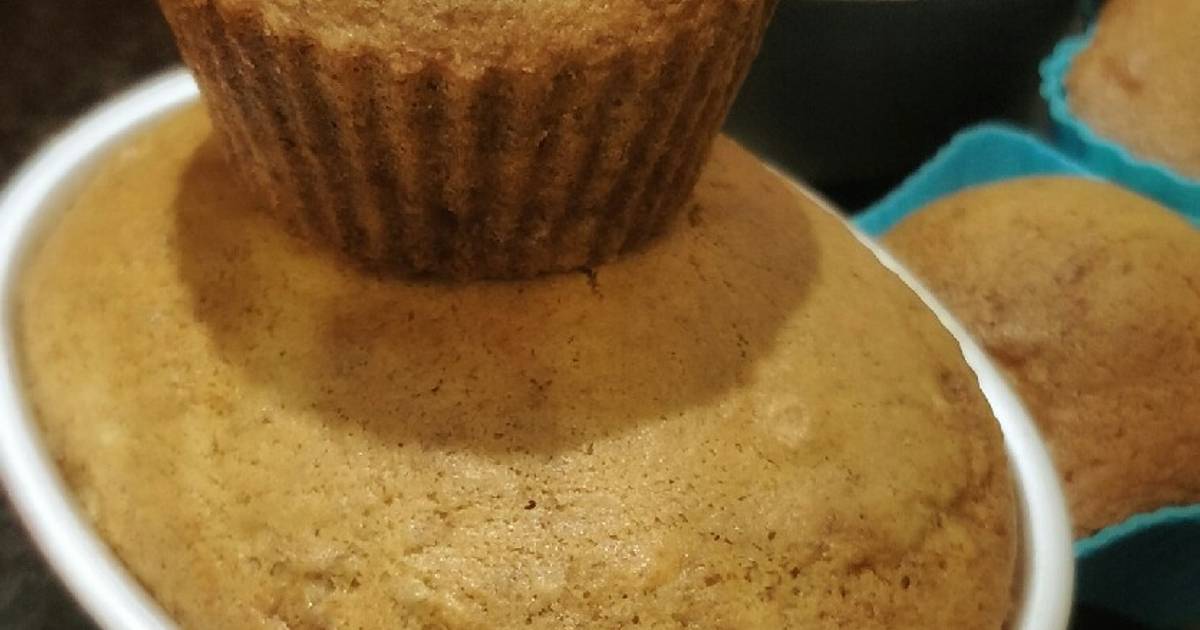 Bánh muffin chuối cho bé 12m+ bằng nckd