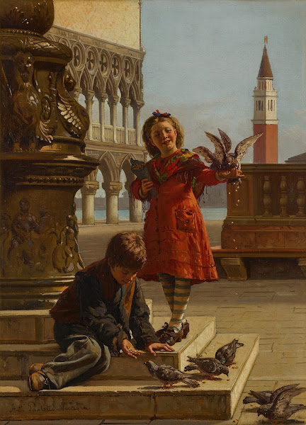Feeding the Pigeons