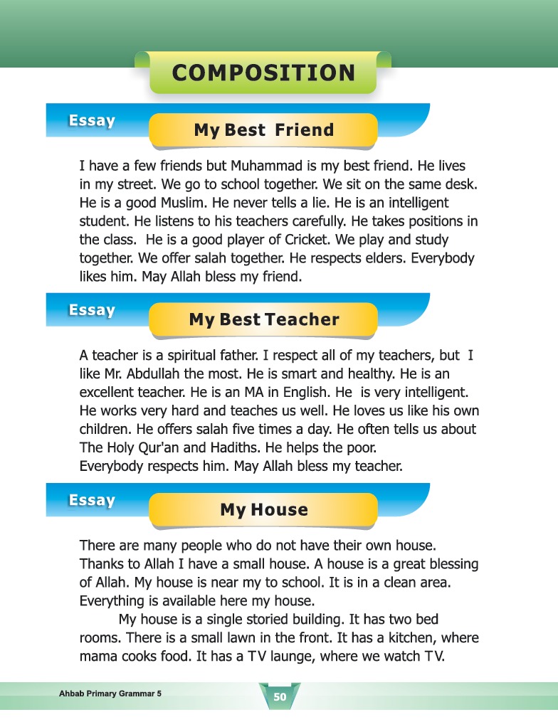 English Grammar Book 5