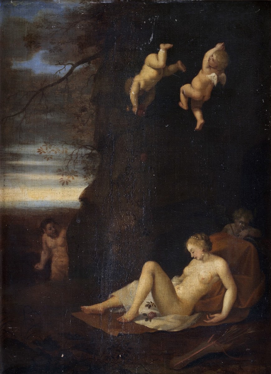 Satyr Spying on Sleeping Nymph Antiope 1645  1680
