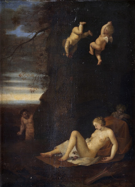 Satyr Spying on Sleeping Nymph Antiope 1645  1680