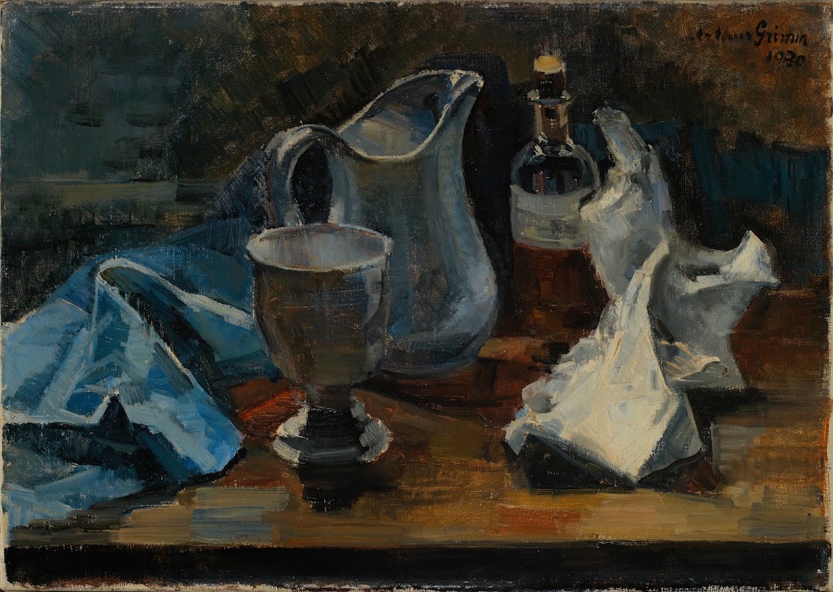 Blaues Stilleben 1930
