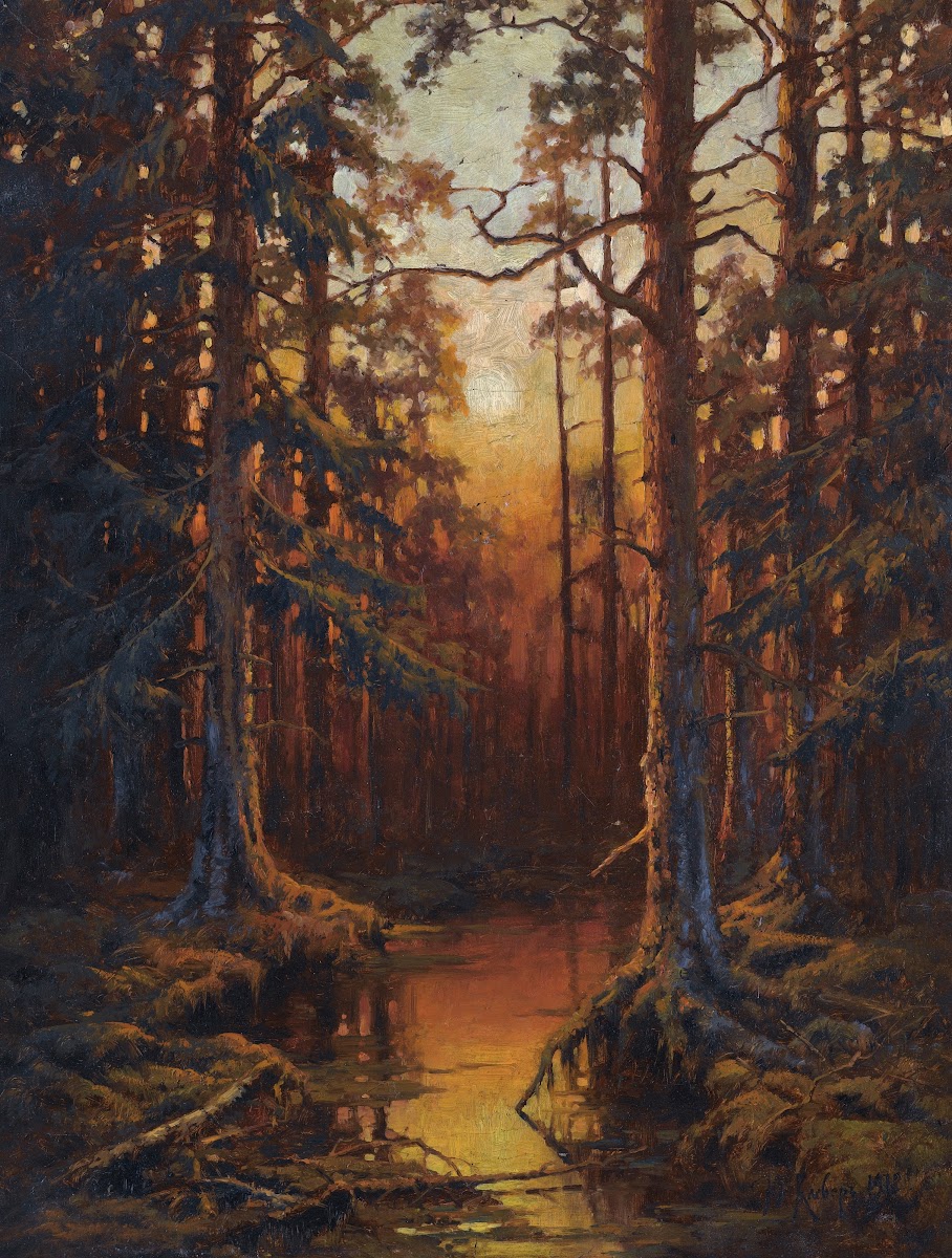 Forest Sunset 1912