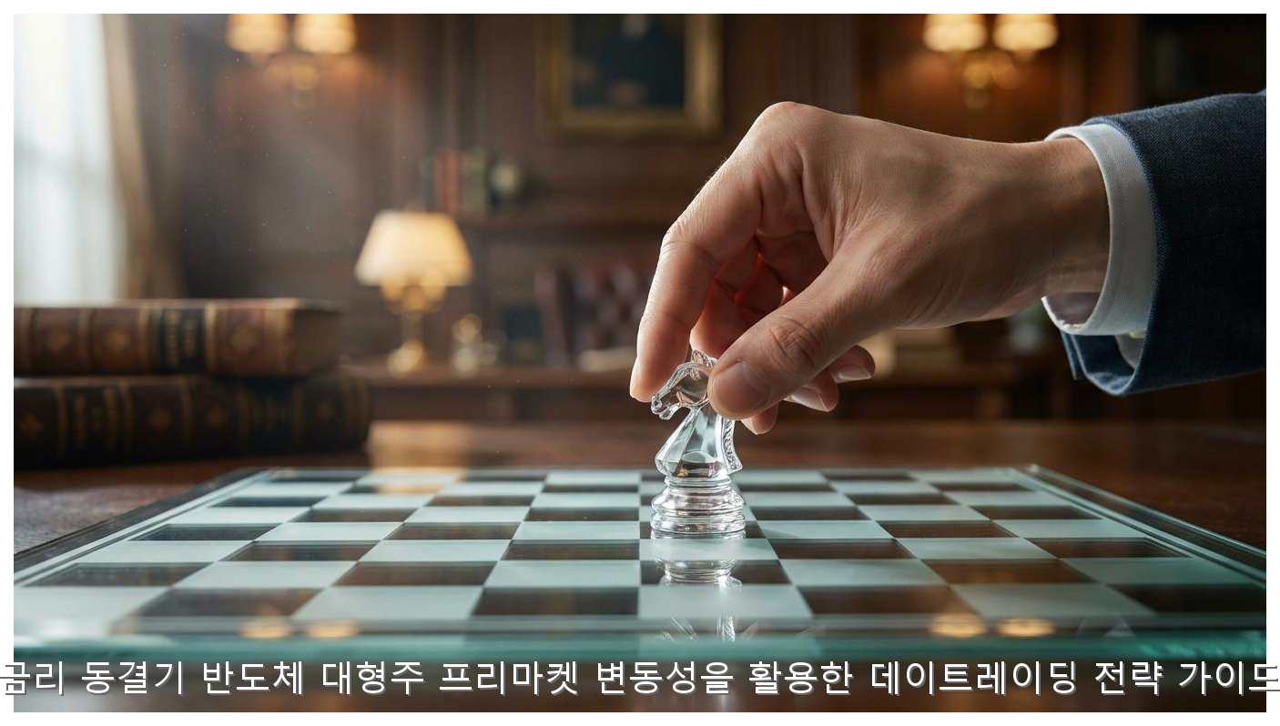 금리 동결기 반도체 대형주 프리마켓 변동성을 활용한 데이트레이딩 전략 가이드 핵심 안내 및 분석 인포그래픽 (2)