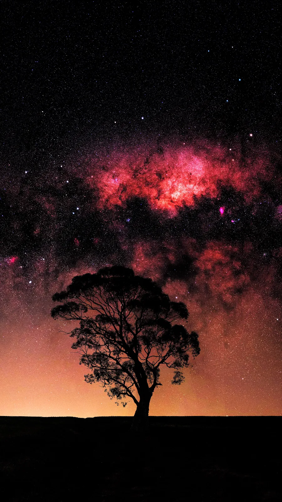 A Cool Milky Way, Galaxy, Nebula, Cloud, Atmosphere 4K iPhone Wallpaper for Free Download in High Quality [2160x3840]