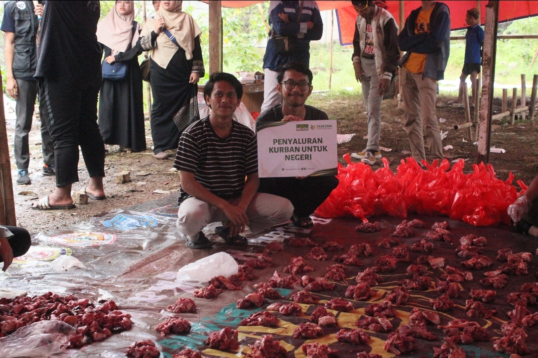 PSU LDK Syahid Semarakan Ibadah Kurban di Desa Binaan