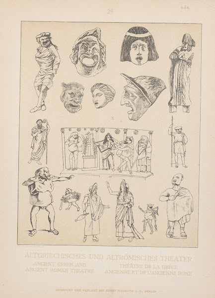 Ancient Greek and Ancient Roman theatre 1905
