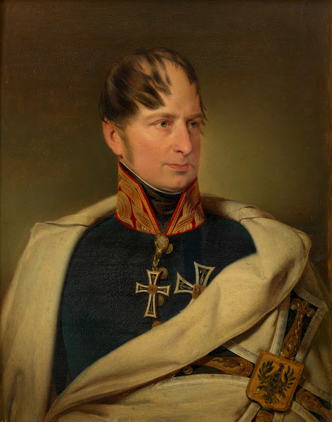 Erzherzog Maximilian als Hochmeister des Deutschen Ritterordens 1847