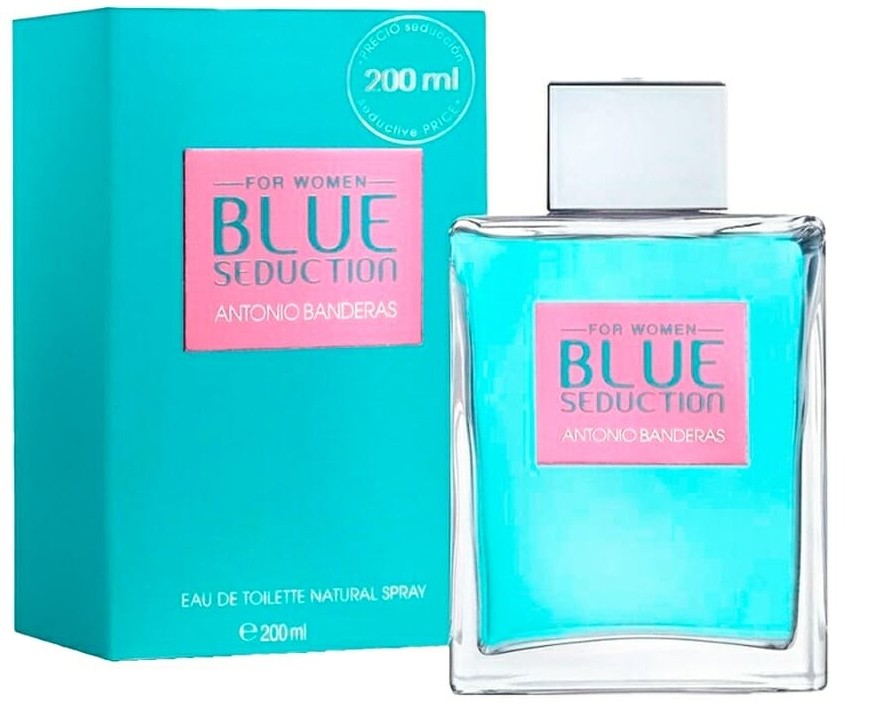 BLUE SEDUCTION DE ANTONIO BANDERAS MUJER 200ML EDT