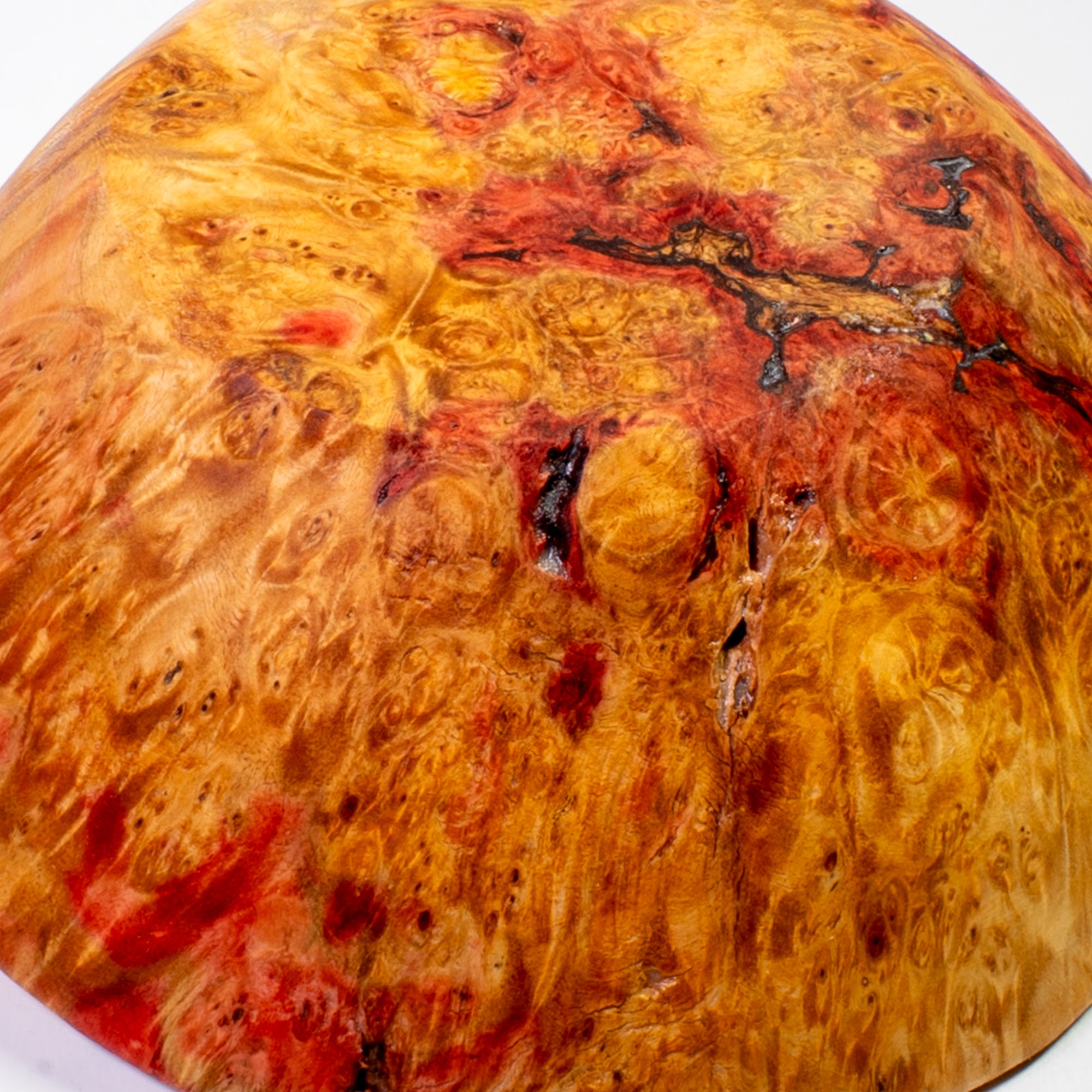 Maple burl bowl