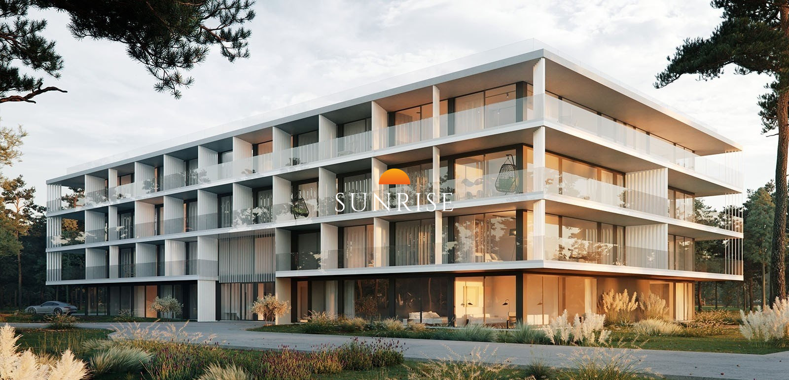 Luksusowy apartament Mielno | Taras | Basen | Widok na jezioro — mieszkanie, Sosnowy Las, 15, Mielno