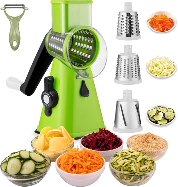 Spiralizer Profesional de Mesa con 5 Cuchillas de Acero