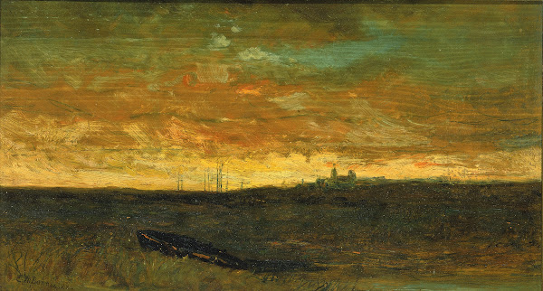 Sunset Scene ca 1875 1885