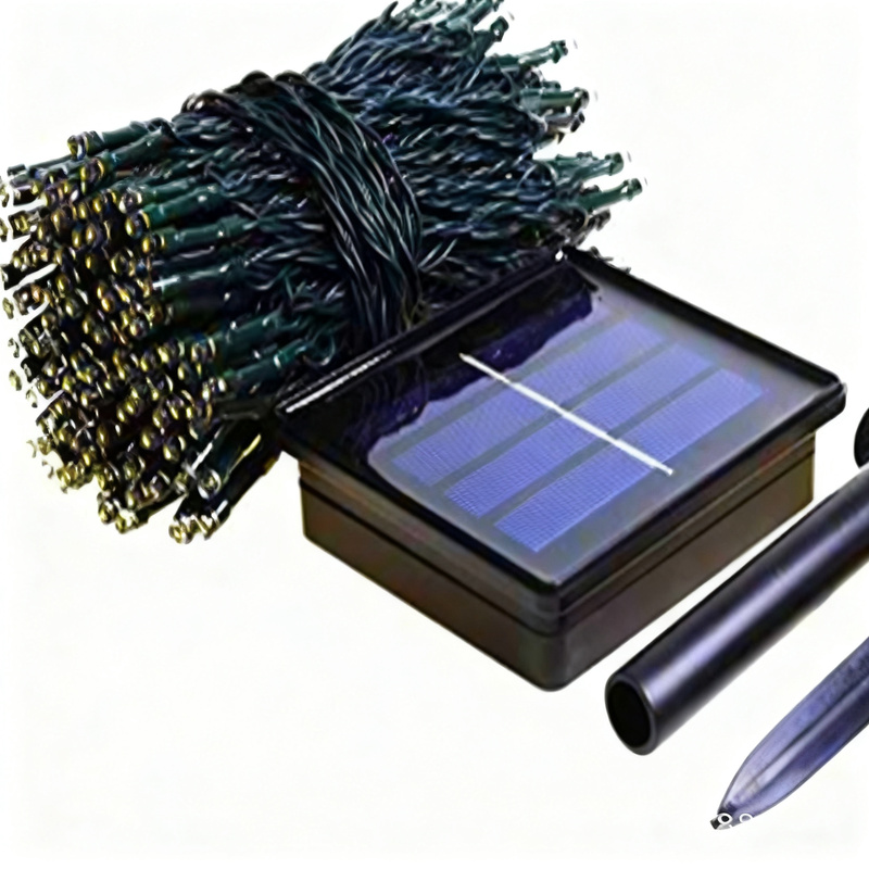 LED-Lichterkette mit Sternenmotiven