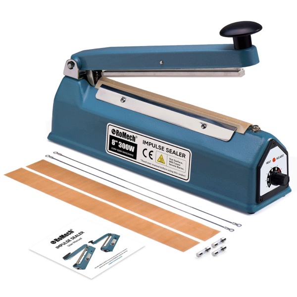 Sellador Térmico Manual con Mango Tipo Alicate para Bolsas Grandes