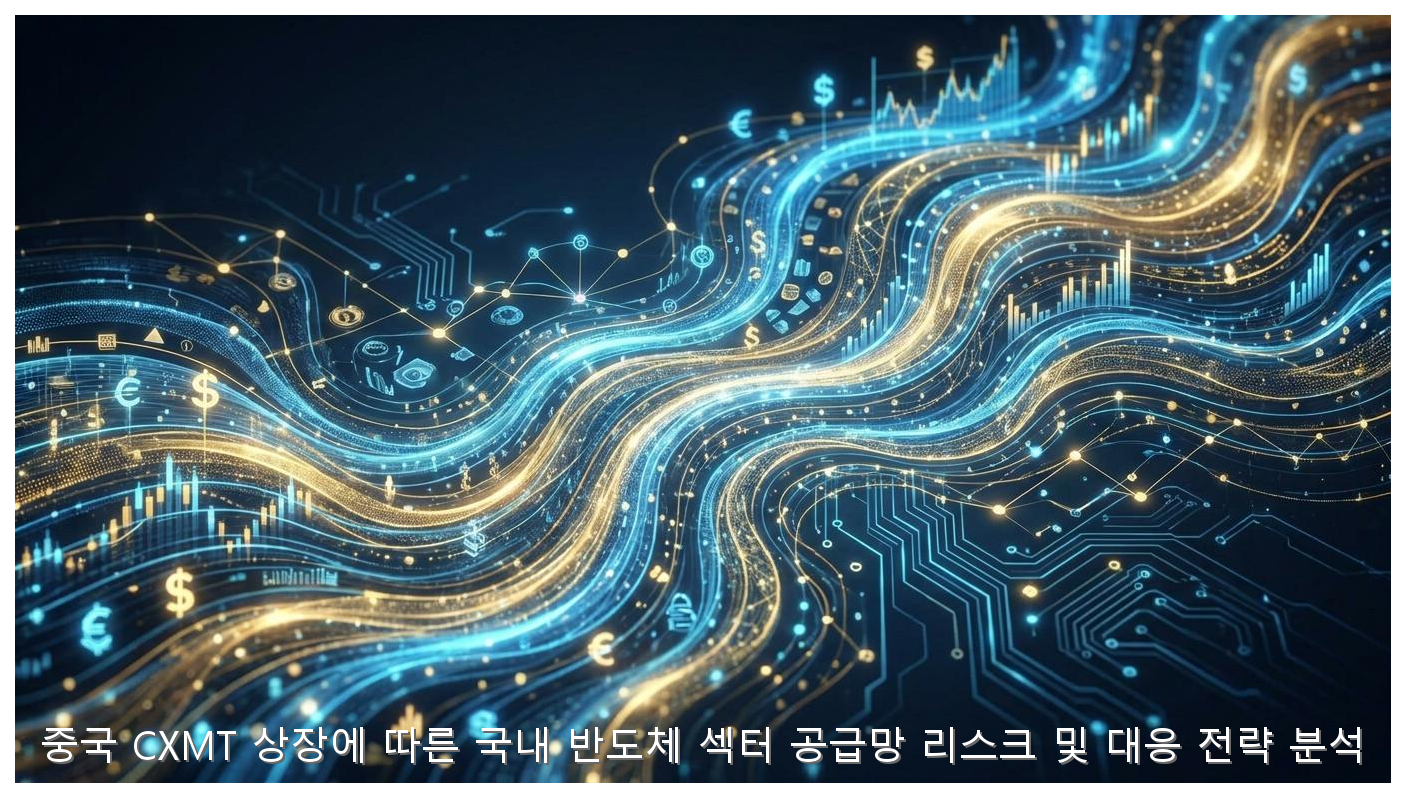 중국 CXMT 상장에 따른 국내 반도체 섹터 공급망 리스크 및 대응 전략 분석 핵심 안내 및 분석 인포그래픽 (8)