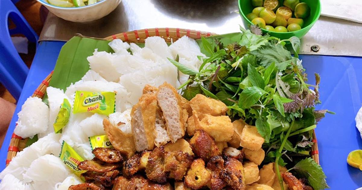 Bún đậu mắm tôm 🍤