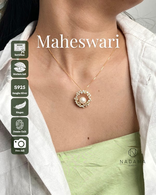 Maheswari Kalung Mutiara Air Tawar