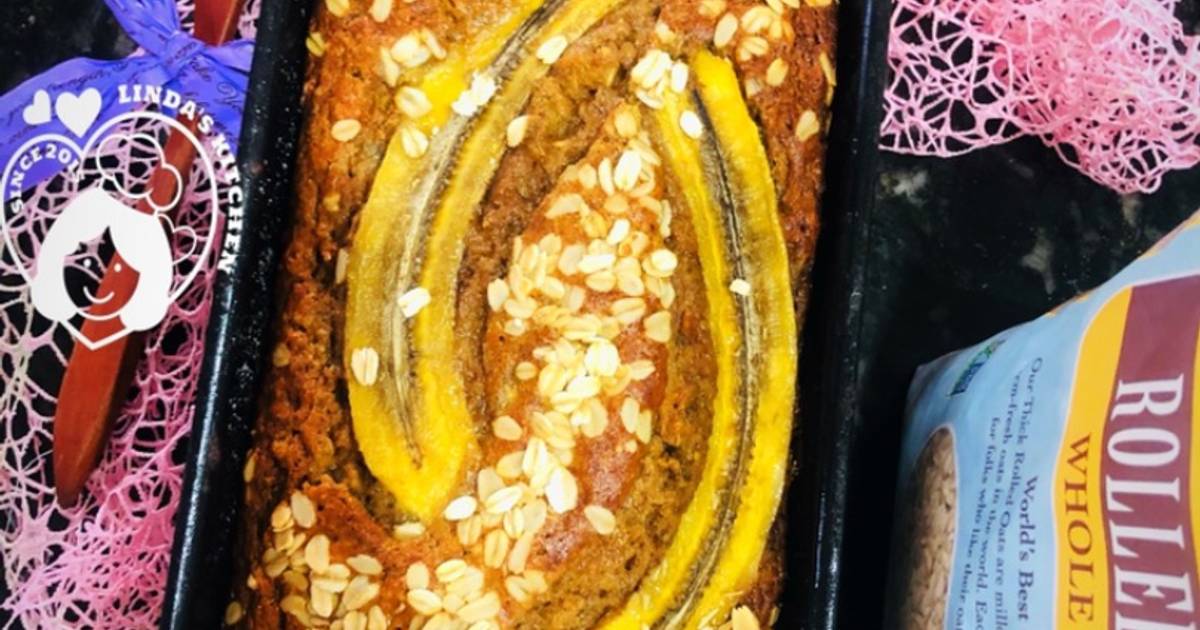 Bánh chuối yến mạch mật ong