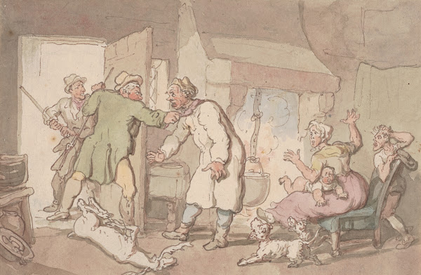 The poacher arrested ca 17801825