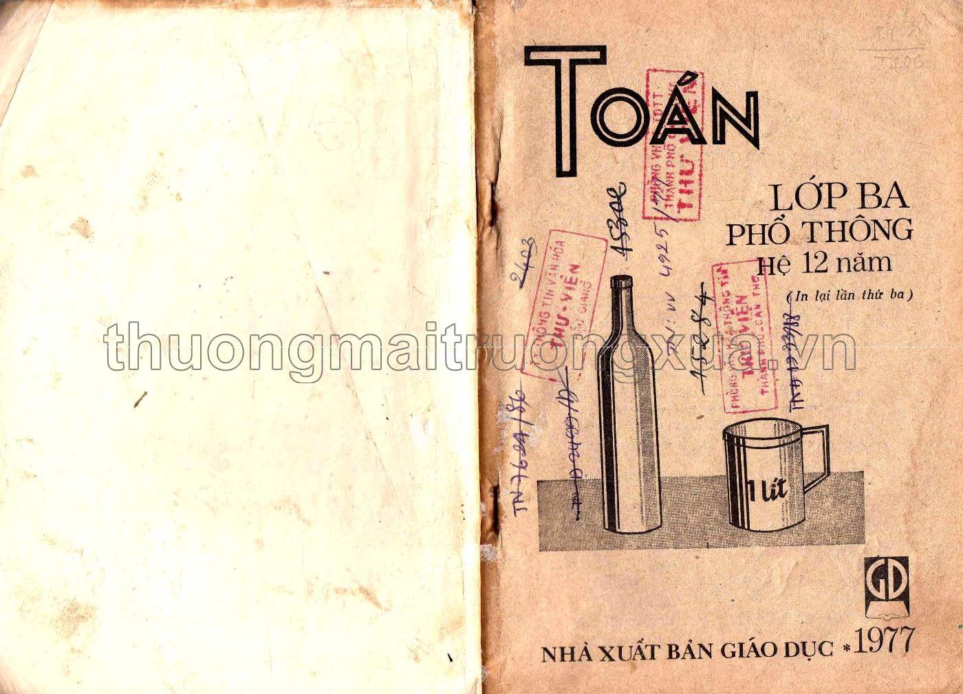 Toán lớp 3 phổ thông - Trang 1