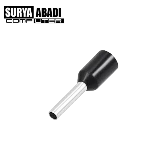 SKUN INSULATED FERRULES E1008 KABEL 1MM HITAM