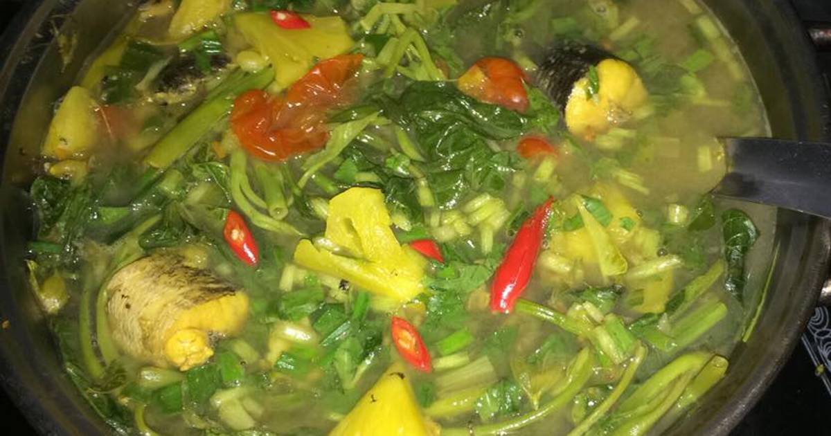 Canh chua cá Tràu (cá lóc, cá quả)