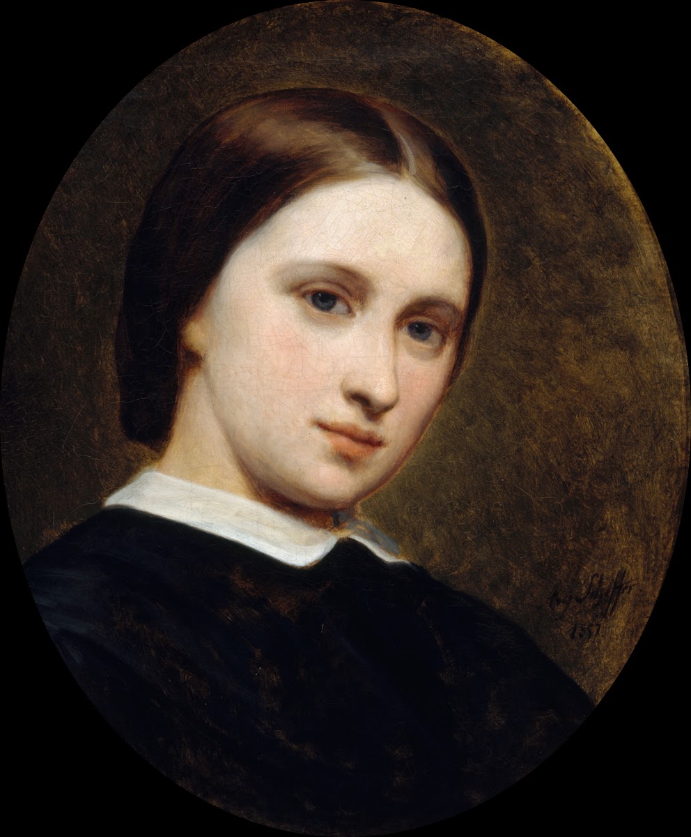 Portrait de Cornélie Renan Scheffer 1857