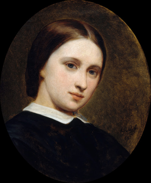 Portrait de Cornélie Renan Scheffer 1857