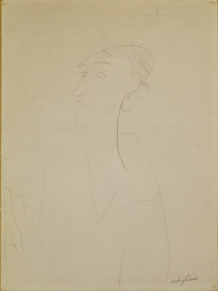 Untitled Portrait of Madame Zborowska circa 1919